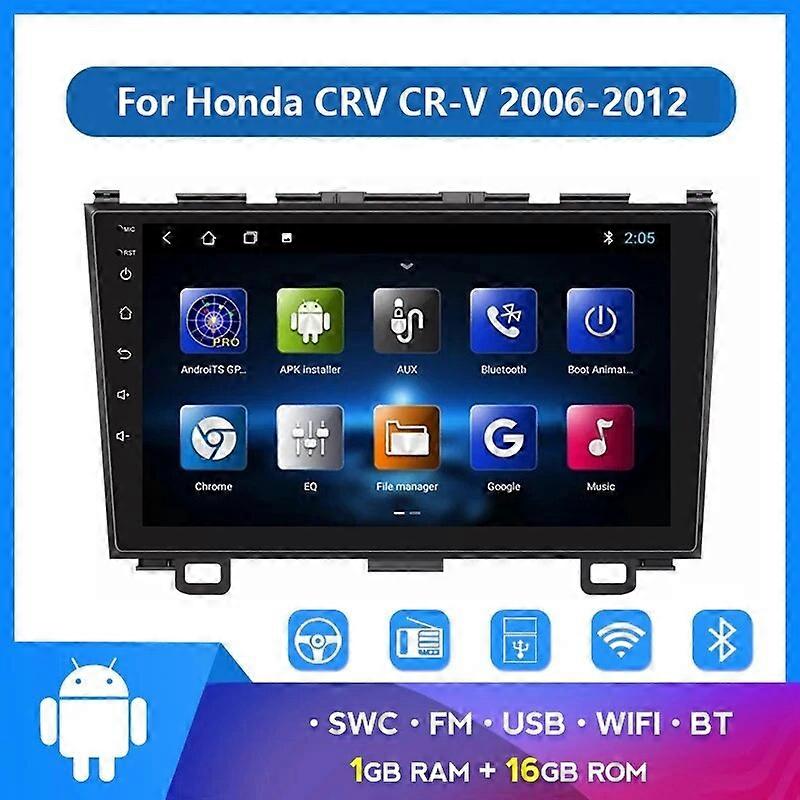 Android 12.0 head unit For Honda CR-V 3 RE CRV 2006 2007 2008-2012 wifi bluetooth Double 2Din Android Car Stereo 2din Autoradio