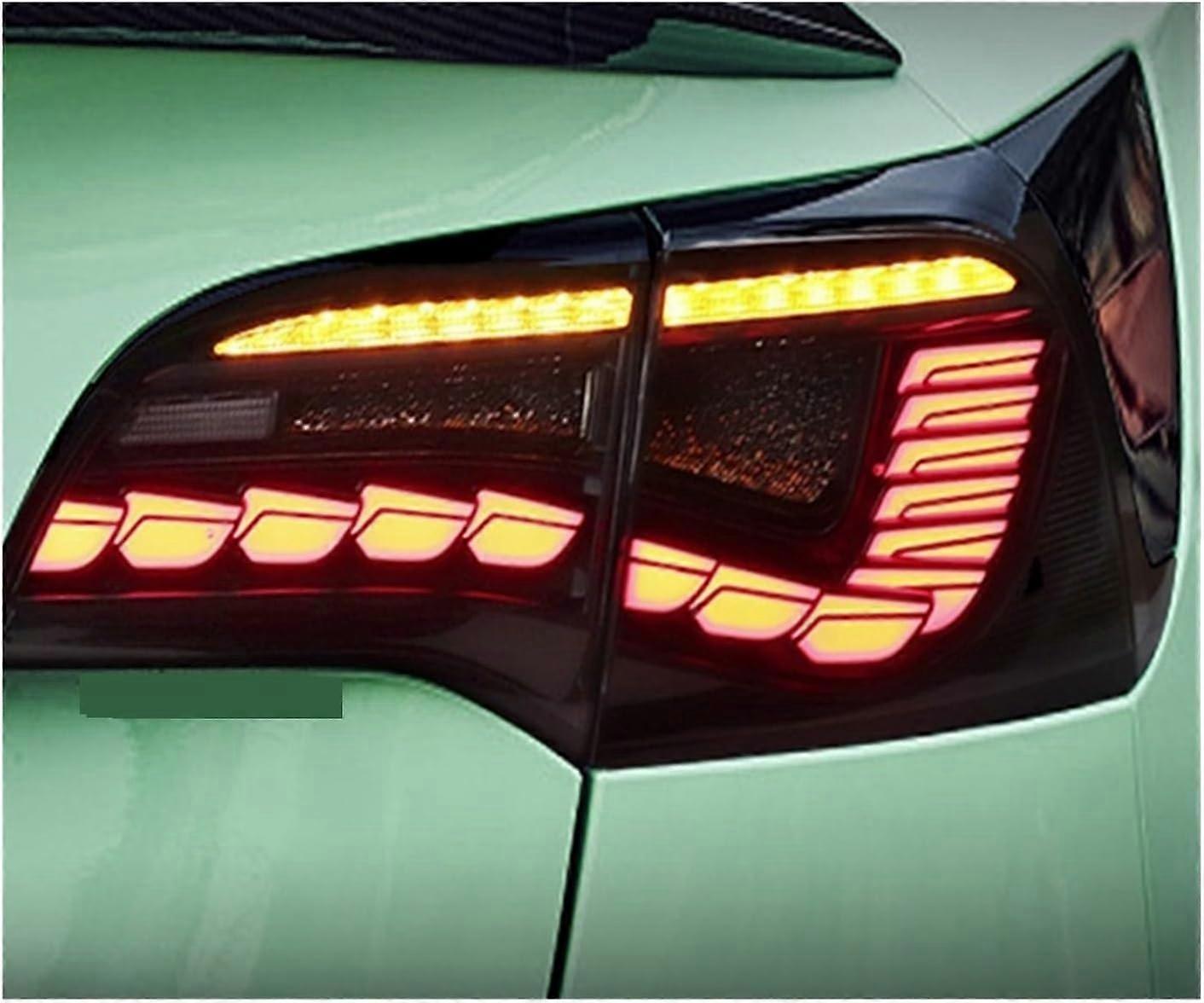 LED Tail Light Light Brake Reverse Lamp Sequential Turn Signal Compatible with Tesla Compatible with Model 3