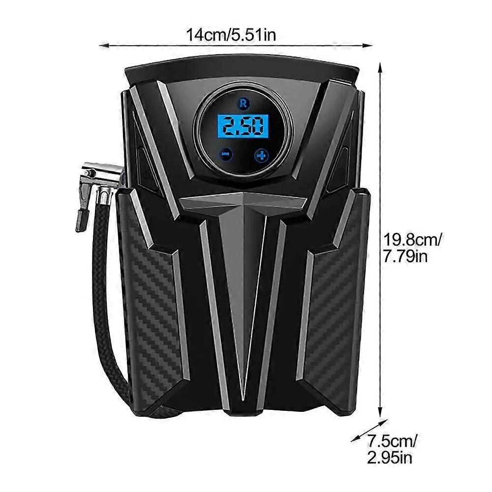 Mini Electric Air Pump With Pure Copper Coil Motor Air Pump With Strong Power Multi Functional Tire Pump For Automobiles