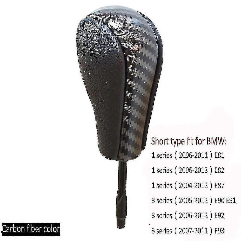 Automatic Gear Shift Knob With Alcantara For Bmw E39 E46 E53 E60 E61 E63 E64 E83 E81 E82 E87 E90 E91 E92