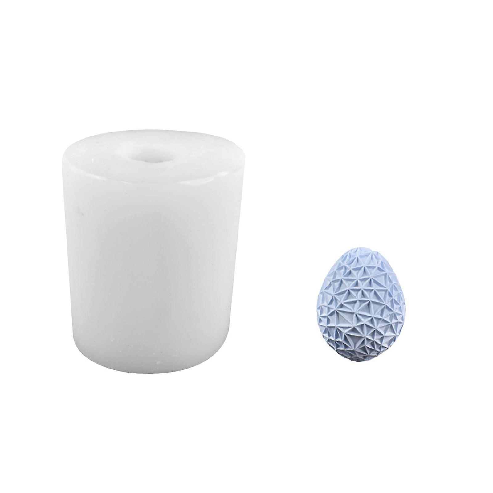 Periwinkle Egg Easter Silicone Candle Mold DIY Five Petals Flowers Mould