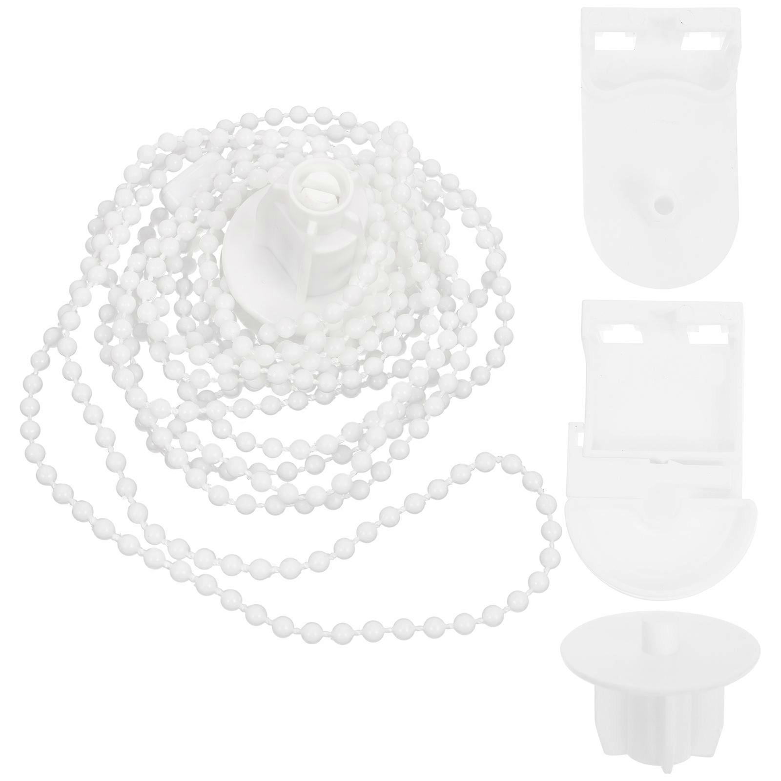 5pcs Universal Roller Shades Mounting Bracket Set Roller Blinds Shade Clutch Bracket Beads Chain