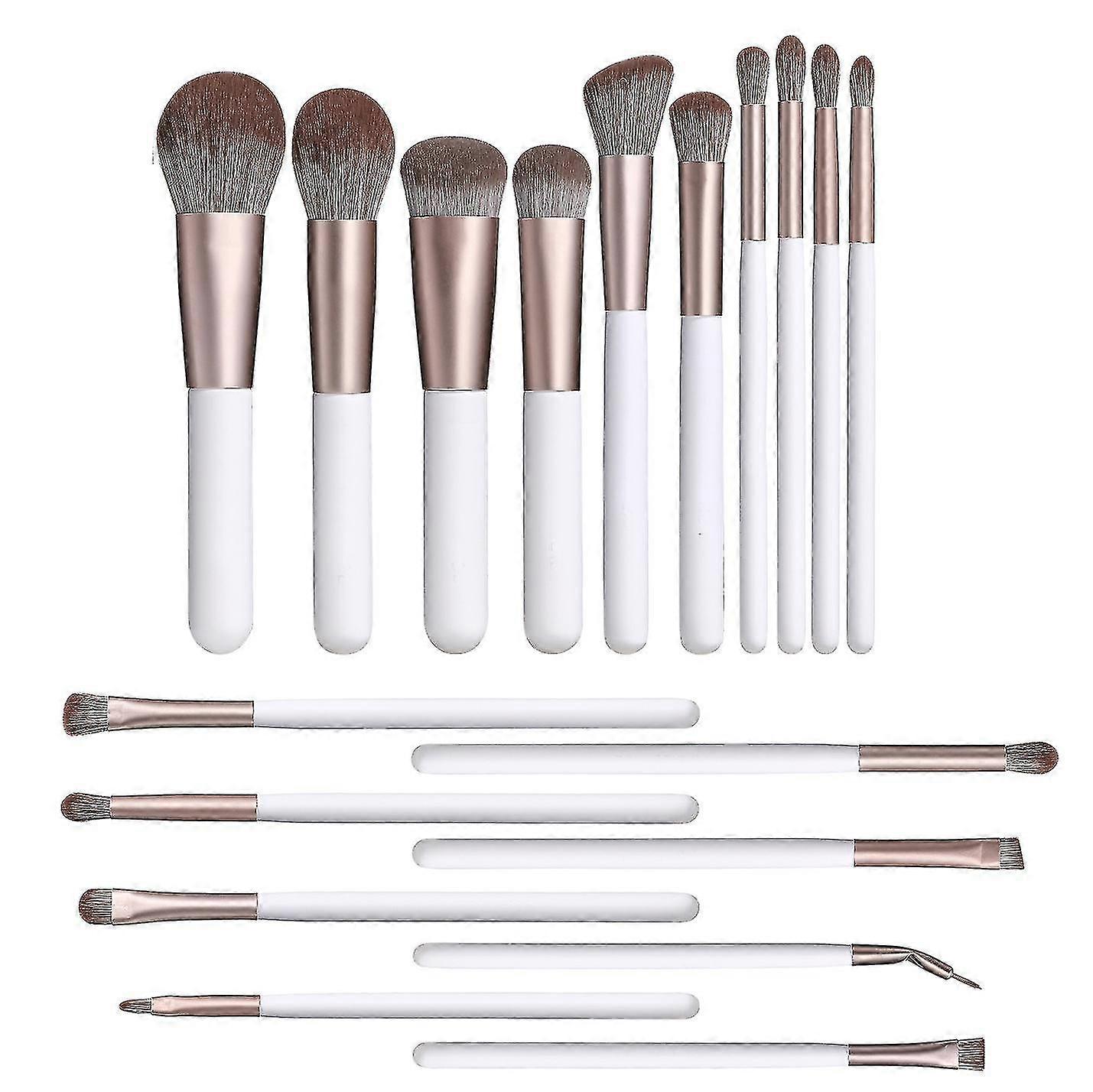 Make Up Brushes,18 Pcs Professional Makeup Brush,white