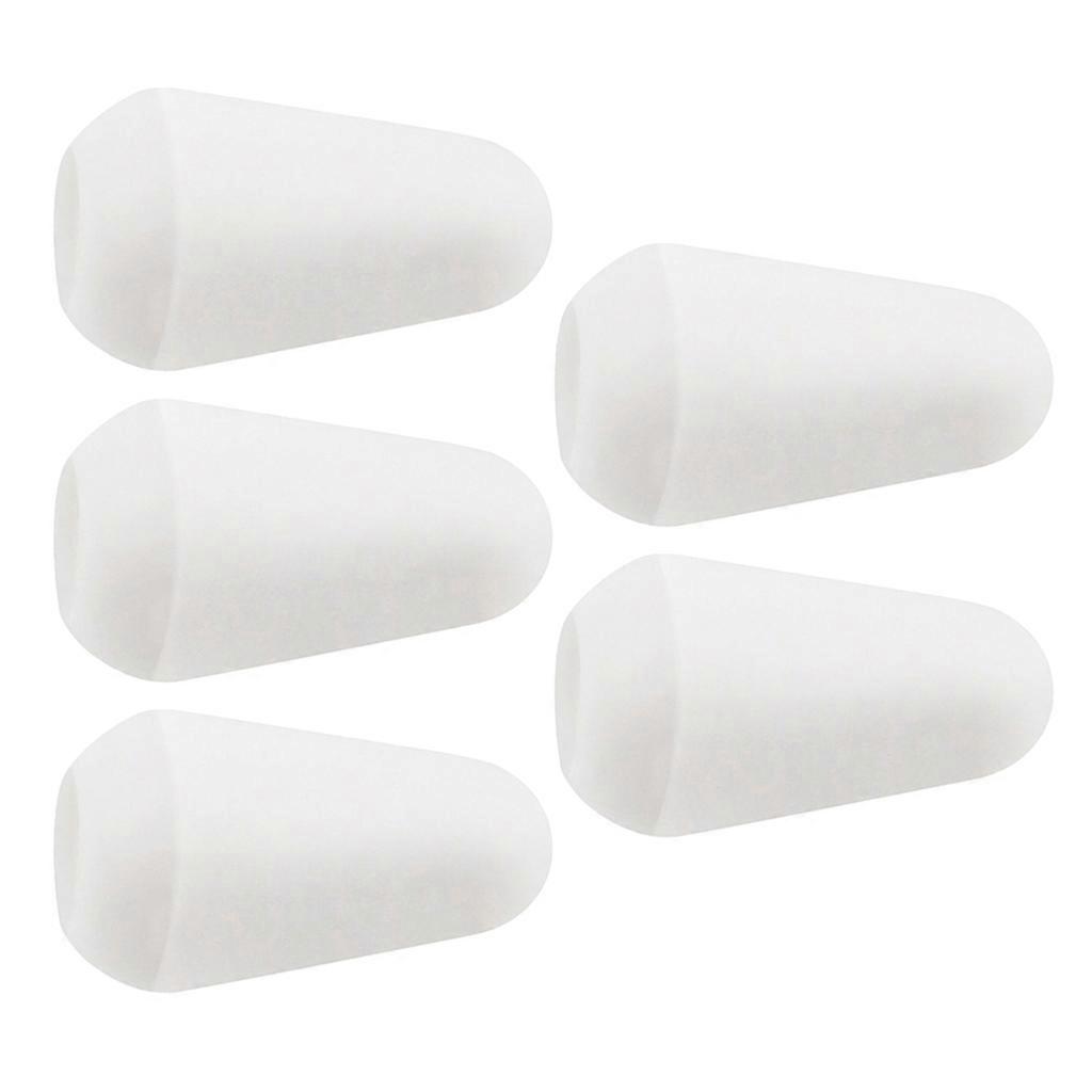 5Pcs Guitare Switch Tip 3/5 Way Toggle Switch Knob Tip Pièces de Guitare Électrique