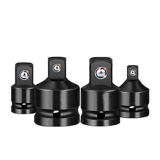 4Pcs Impact Socket Adapter Gadget Rustproof Corrosion Resistant Drill Wrench Ratchet Drive Socket Impact Driver Bit Set