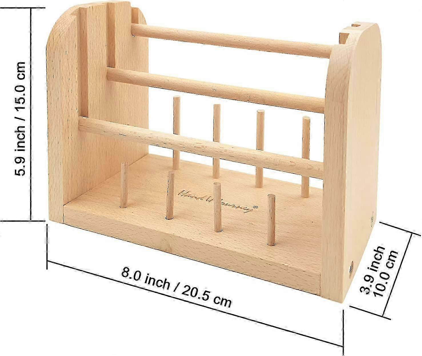 Spools H With 3 Thread Spool/functal Thread Rack Izer For Macrame Weaving Cord/string, Sewing Threads Or Wool Yarn