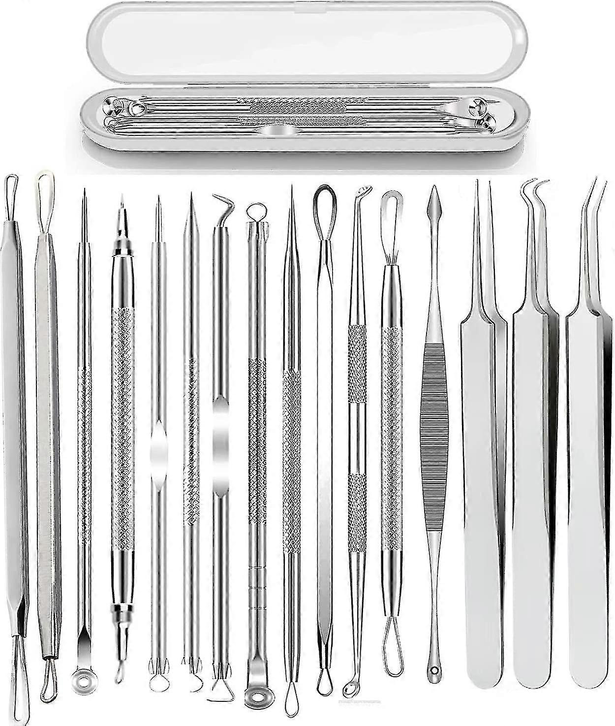 Κιτ αφαίρεσης μαύρων στιγμάτων 16pcs με το φορητό κιβώτιο