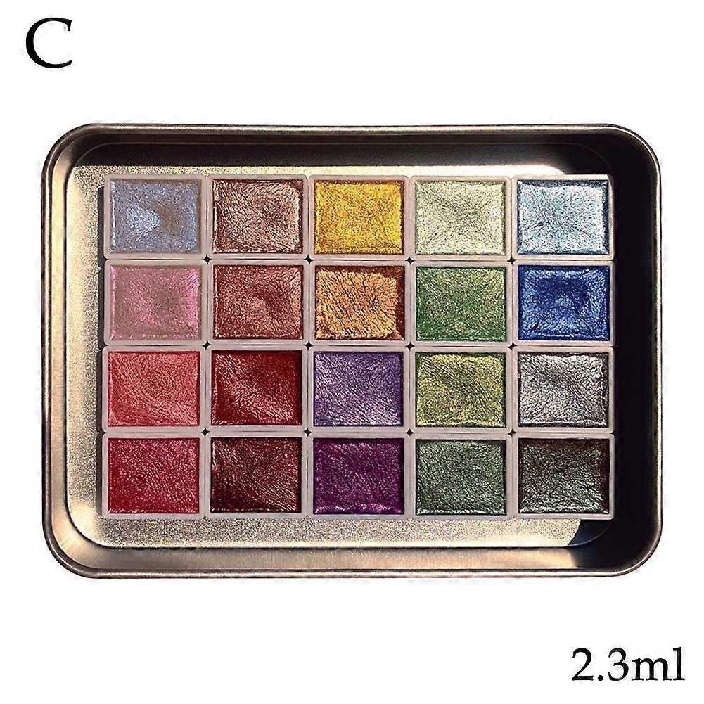 Shifting Watercolor Painting Set, 20 Colors Watercolor Painting Set