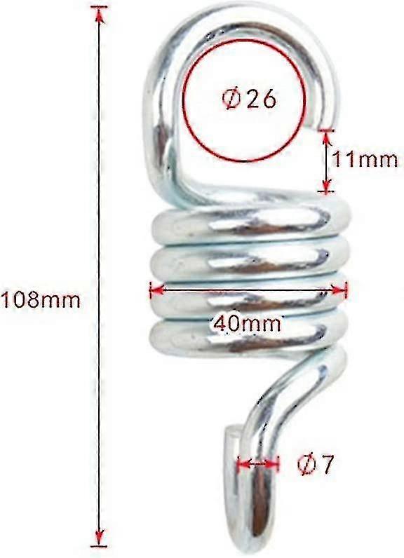 Pcs Tension Spring, Stainless Steel Tension Spring For Hammock, Hanging ...