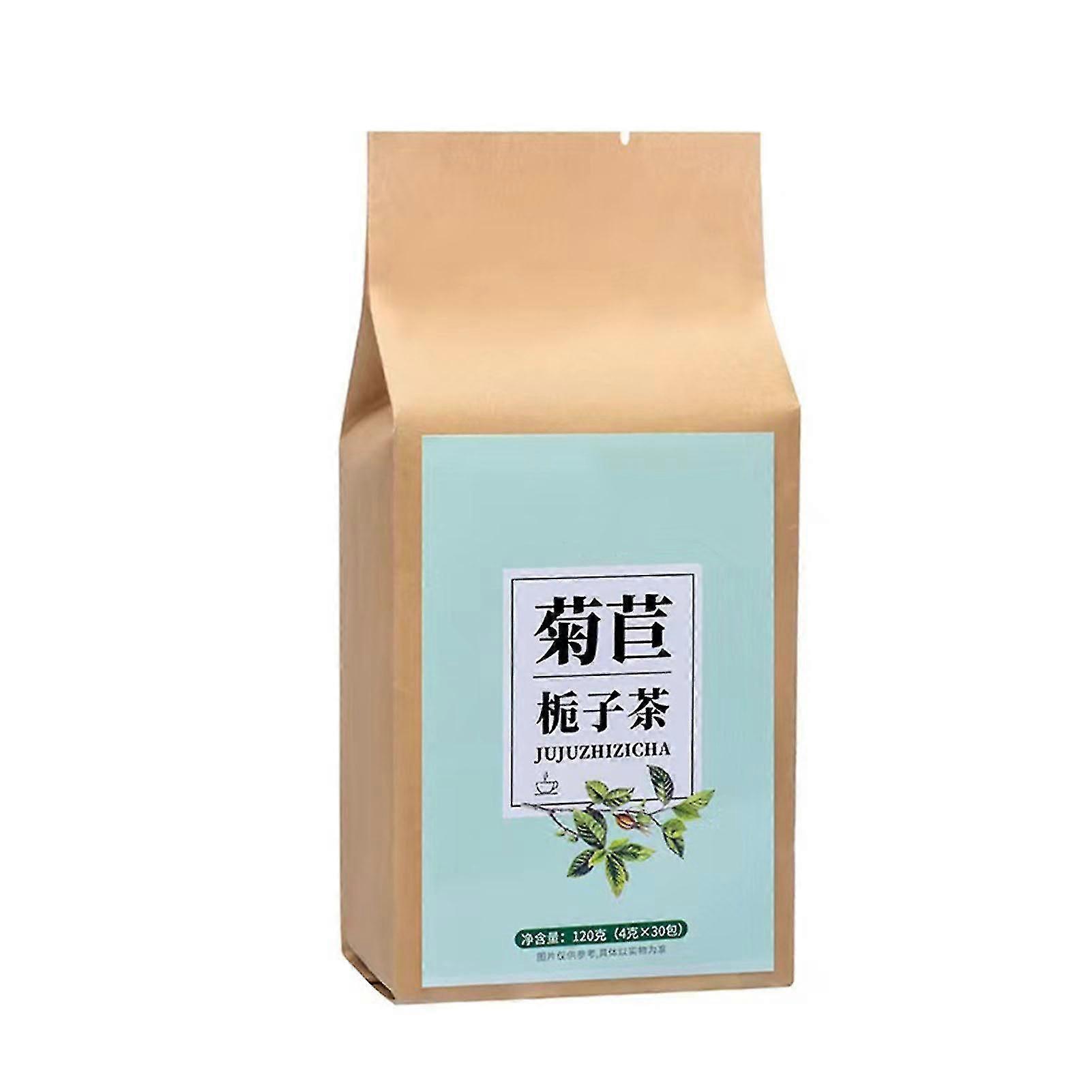 Chicorée Gardénia Kudzu Racine de Bardane Tisane Échantillonneur - 30 Sachets (120g)