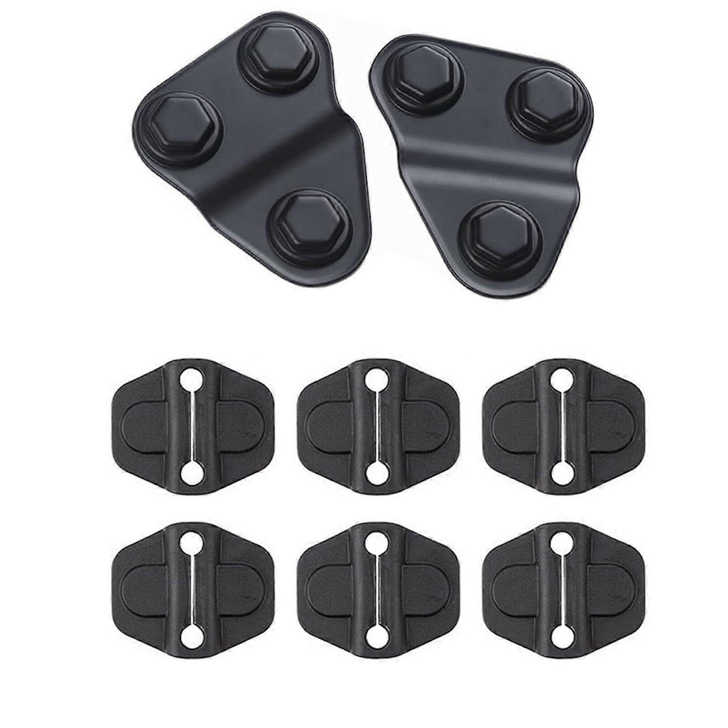 Door Lock Decoration Cover, ABS Material, Stylish Home Protector Trim, Compatible with Standard Sizes, Modern Design