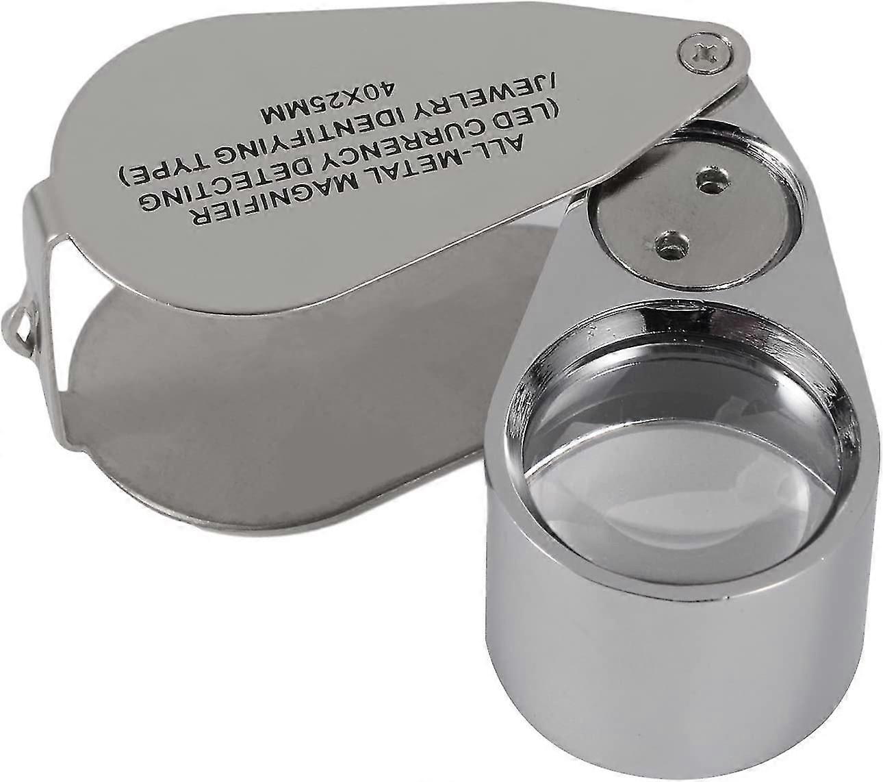 Magnifier With Foldable Design Led And Uv Lighting