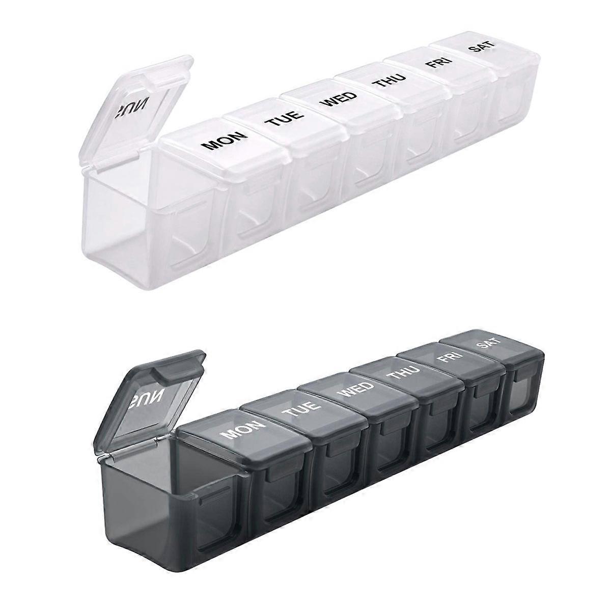 Weekly Pill Organizer 2 pcs