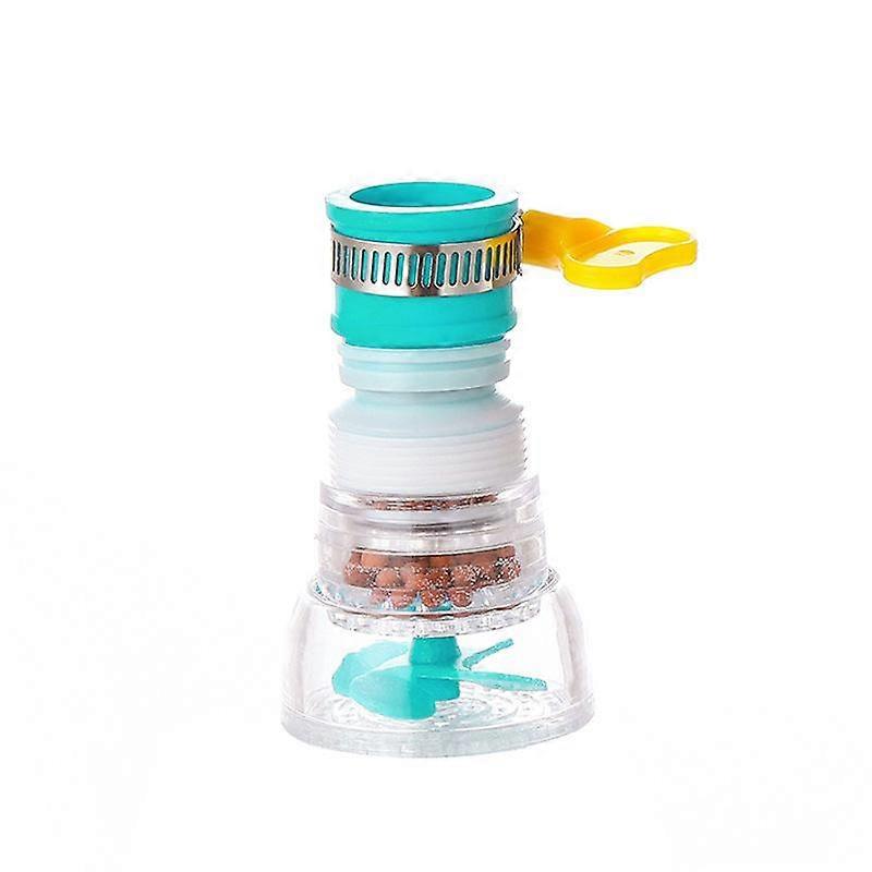 360 Degree Rotating Universal Faucet Pressurized Anti-splash Shower Extended Nozzle Filter Water-saving Bubbler
