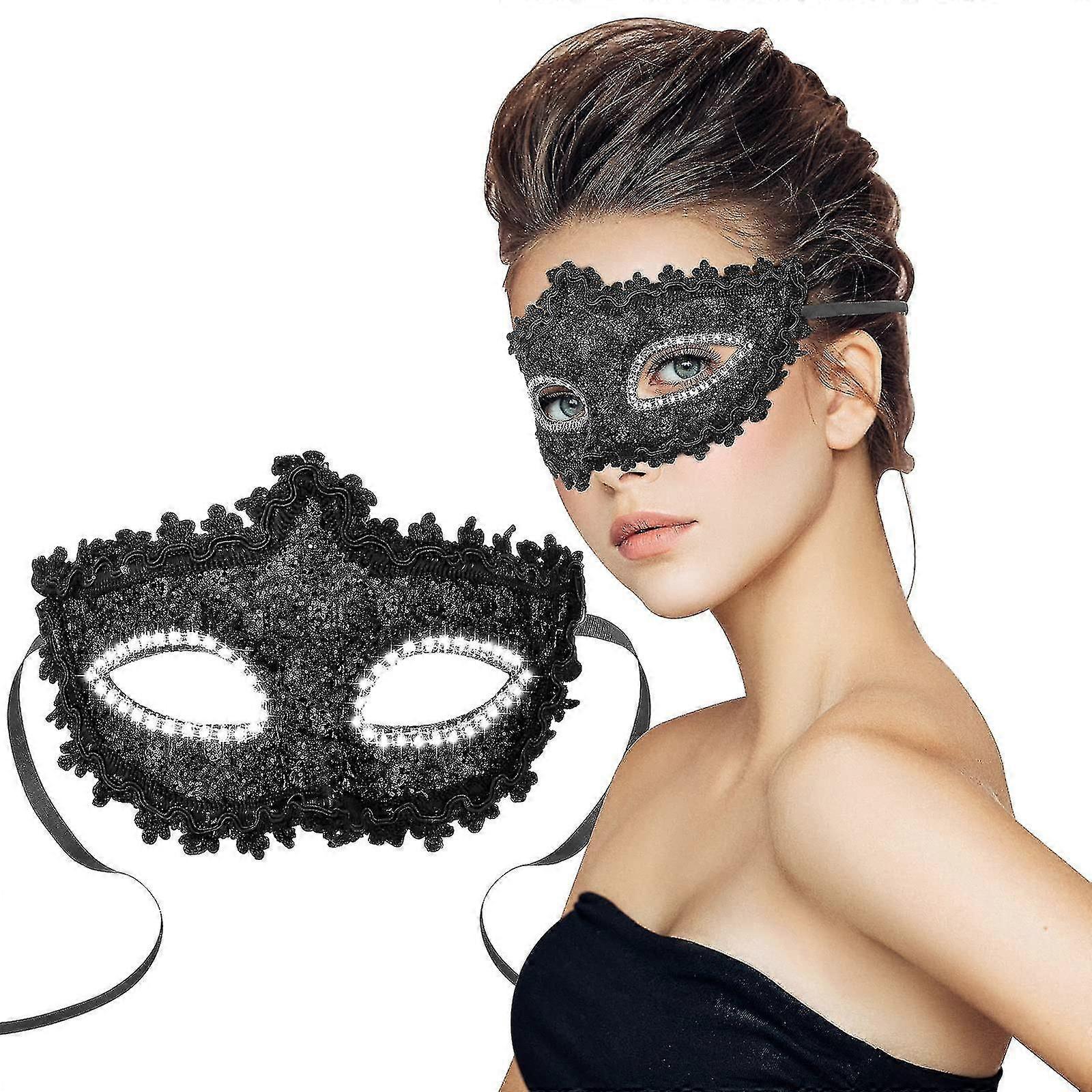 マスカレードマスク ベネチアンマスク フェイスマスク 女性用マスカレードマスク 女性用 ハロウィーン、マスカレード、コスチュームパーティーマスク