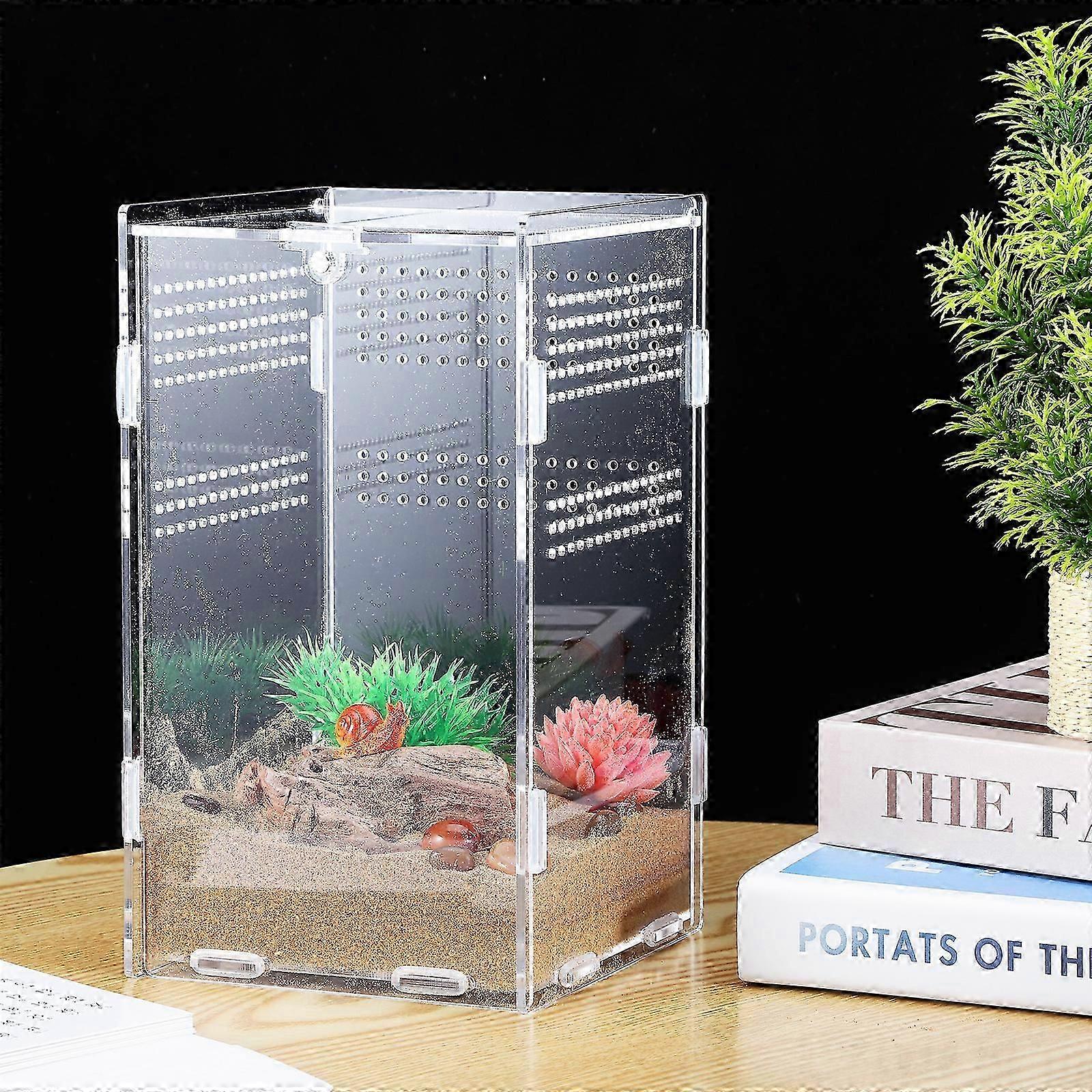 Reptile Feeding Box Tarantula Enclosure Stick Insect Enclosure Jumping ...
