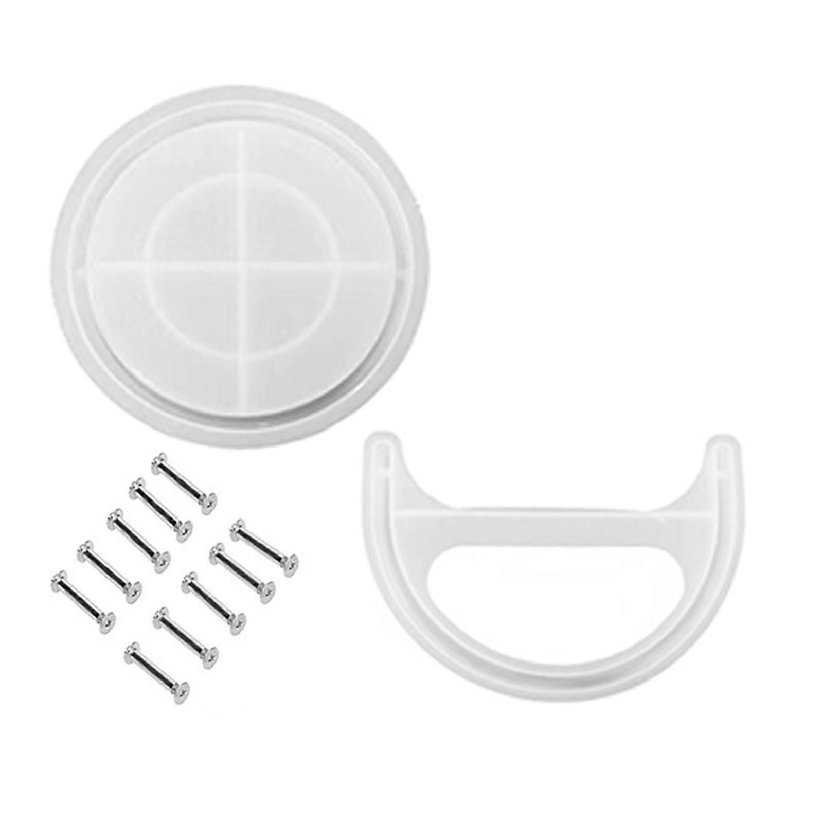 Ice Cube Maker Silicone Bucket with Handle Candy Basket Barrel Epoxy Resin Molds Storage Box Container Mold Decoration