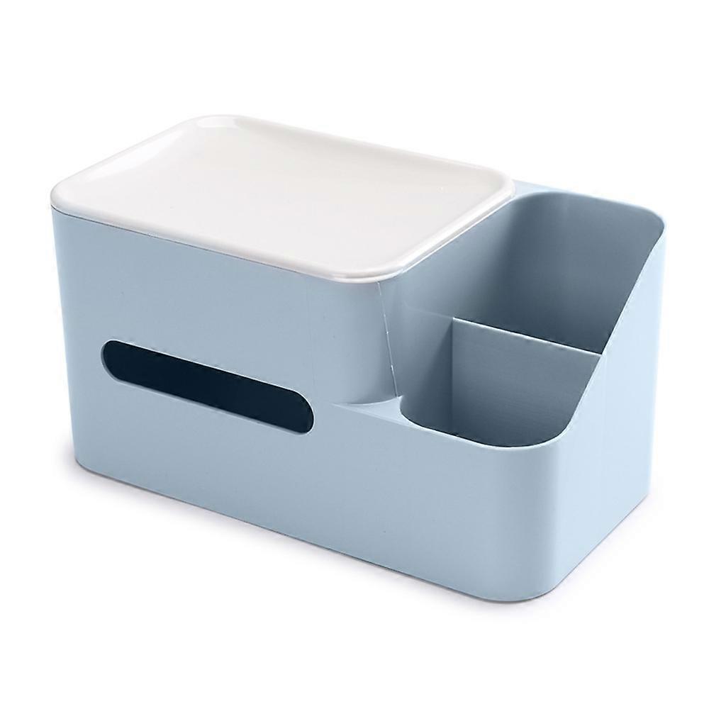 Nordic Tissue Boxes TV Air Conditioning Remote Control Dining Table Desktop Blue