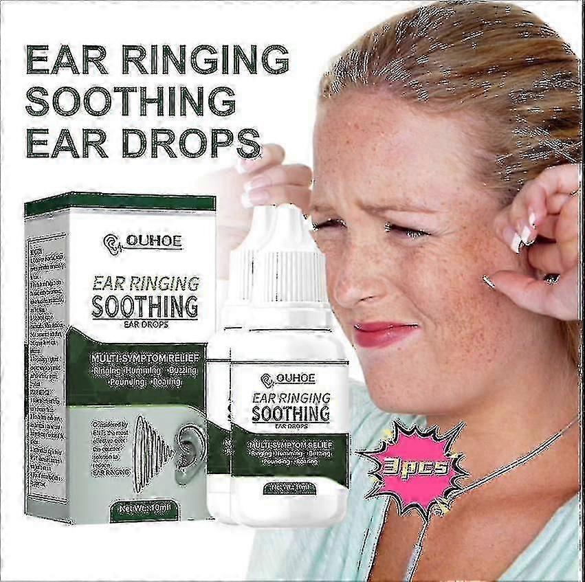 OUHOE Kulak Çınlaması Rölyef Damlaları Kulak çınlaması ve arka kulak rahatsızlığını gidermek için kulakta nazik temizlik Bakım Damlaları Kulak Damlaları1
