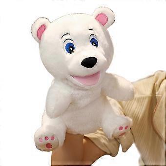 Animais de pelúcia Bonecos de mão Brinquedos Role-Play Bonecos de brinquedo para crianças Contação de histórias Imaginativo Faz de conta Ensinar Pré-escola (urso)