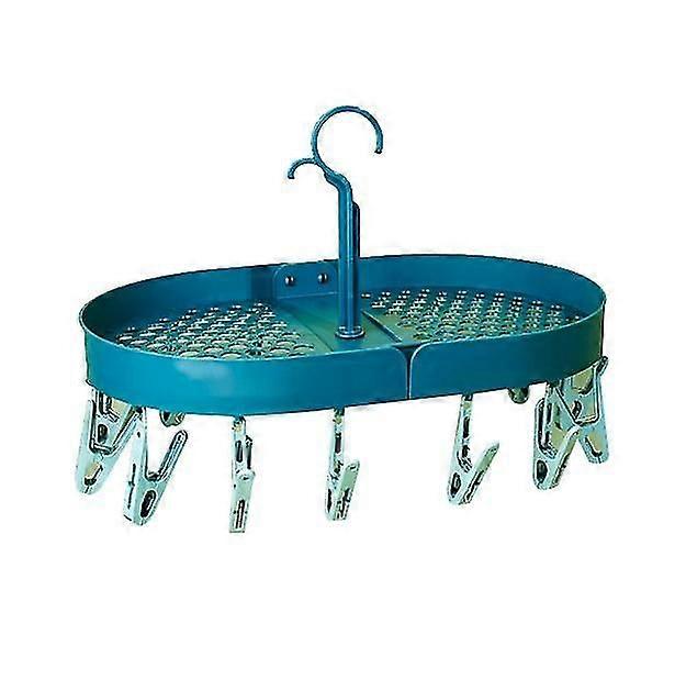 Creative Plastic Folding Seamless Drying Socks Underwear Childrens Windproof Drying Rack