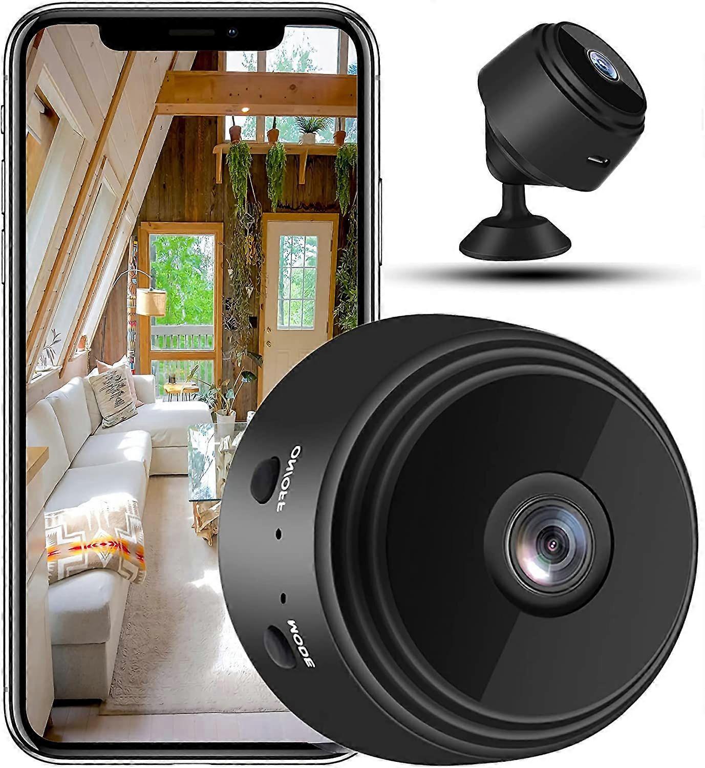 Mini 1080P Wireless Security Camera for Indoor & Outdoor Monitoring