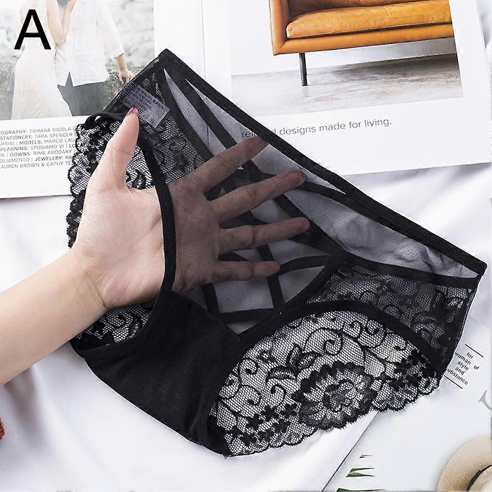 Női Szexi Csipke Bugyi Knickers Fehérnemű Varrat nélküli fehérnemű Rövidnadrág