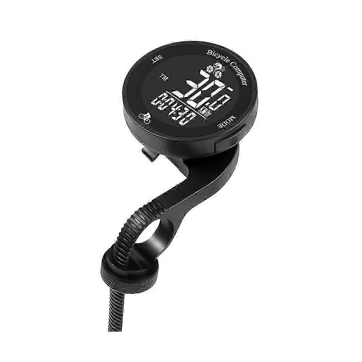 Wireless Bike Computer Waterproof Mountain Bicycle Odometer Multi Functional LCD Screen Cycling Spe