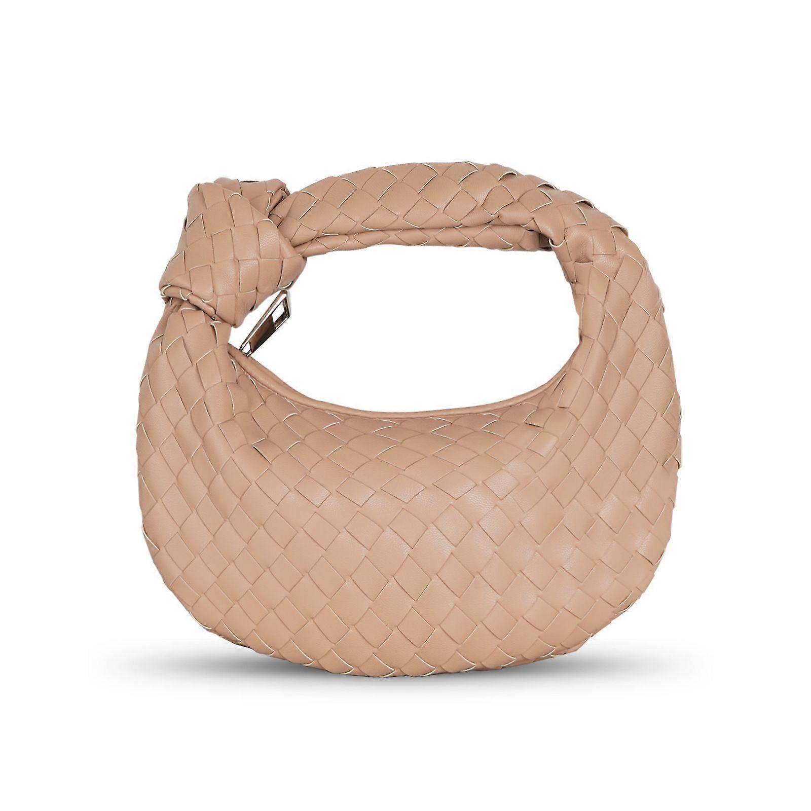 In Pelle Intrecciata Hobe Dumpling Bag Cena Borsa Per Le Donne Borsa Hobo Sacchetto Annodato Tessuto Estate Pochette