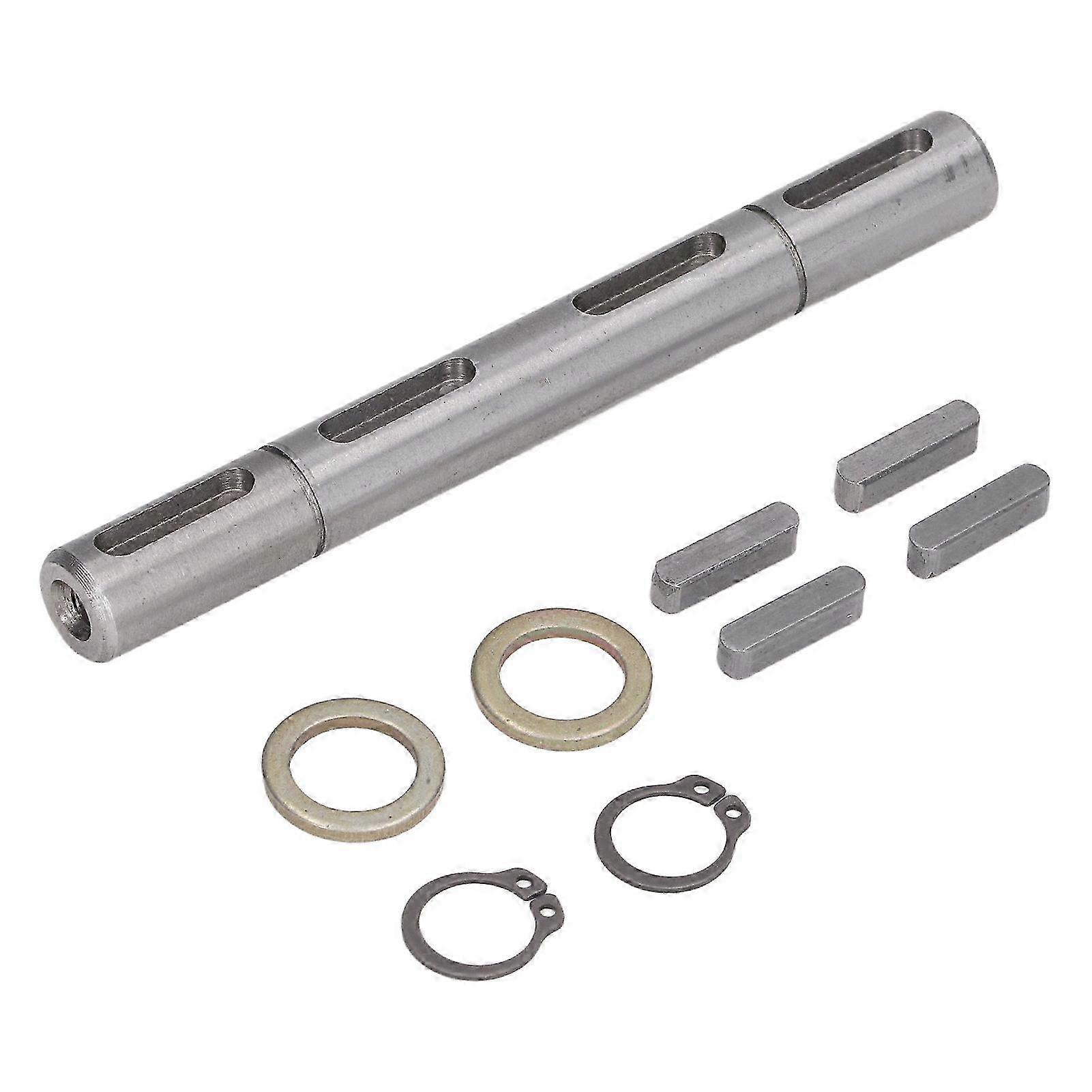 Large Diameter Double Output Shaft 14mm x 128mm Worm Drive Reducer with Enhanced Bearing Capacity for Stepper Motors