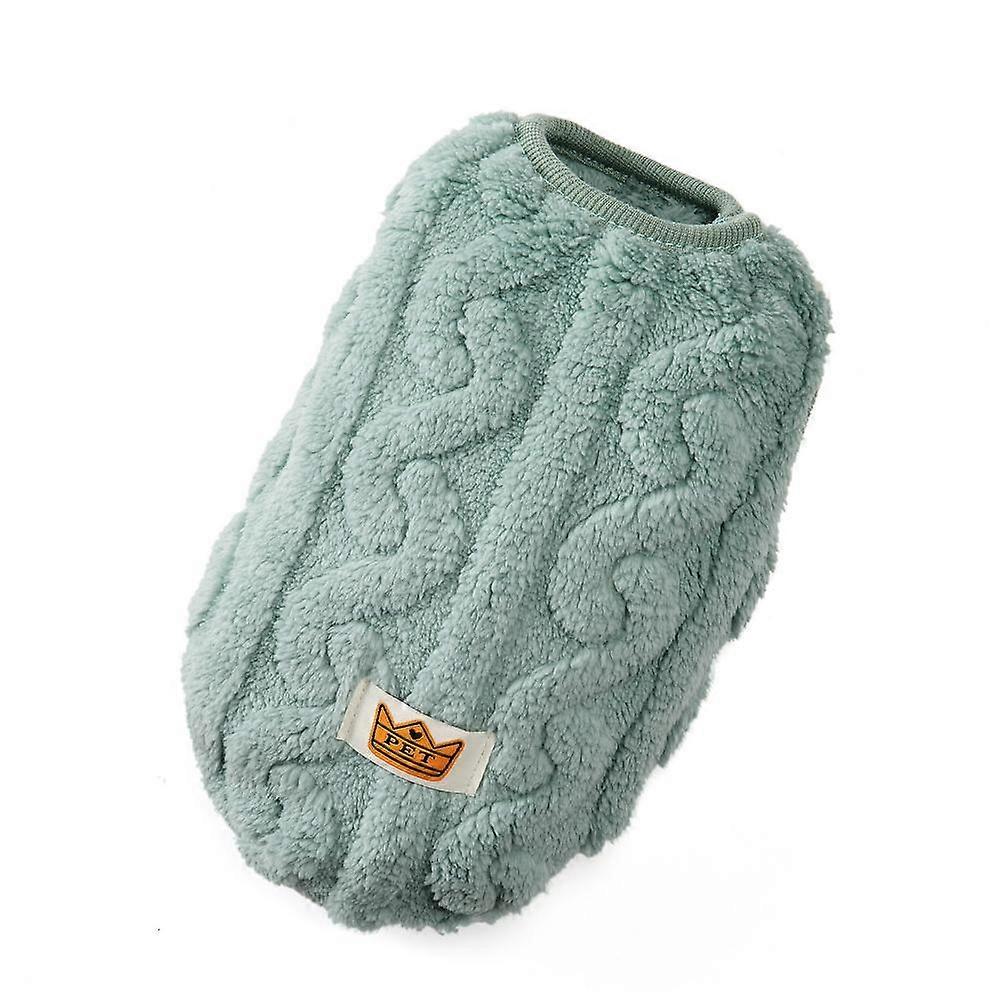 Soft Fleece Dog Clothes For Small Dogs Cats Sweater Autumn Winter Warm Puppy Vest Apparel French Bulldog Yorkshire Pet Costume