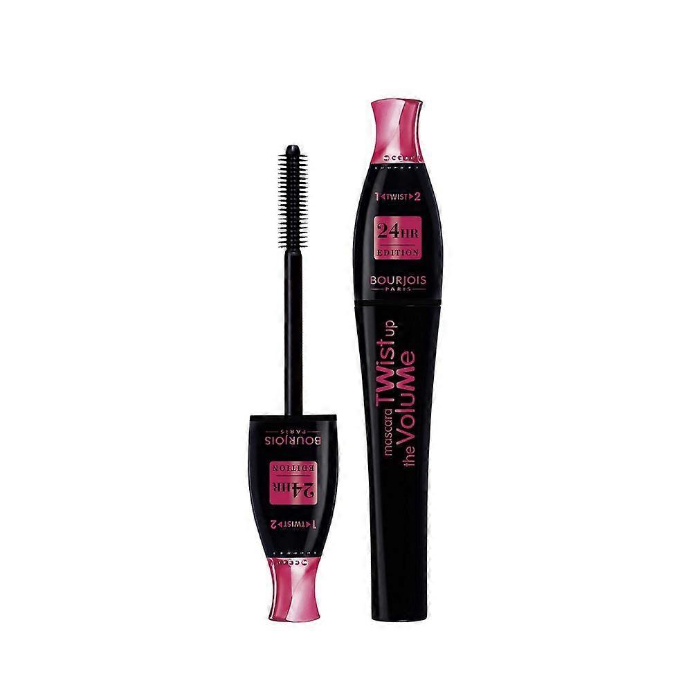 3 x Bourjois Paris Twist Up the Volume 24hr Edition Mascara 8ml - 23 Black