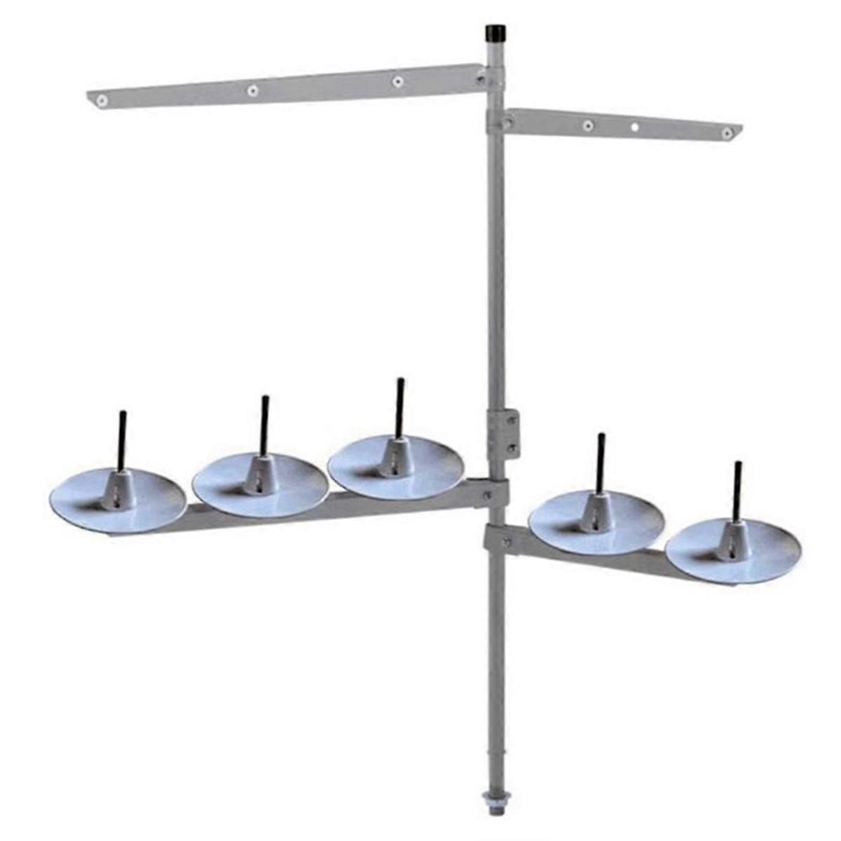 Industrial Metal Sewing Machine 5 Spool Thread Stand Holder