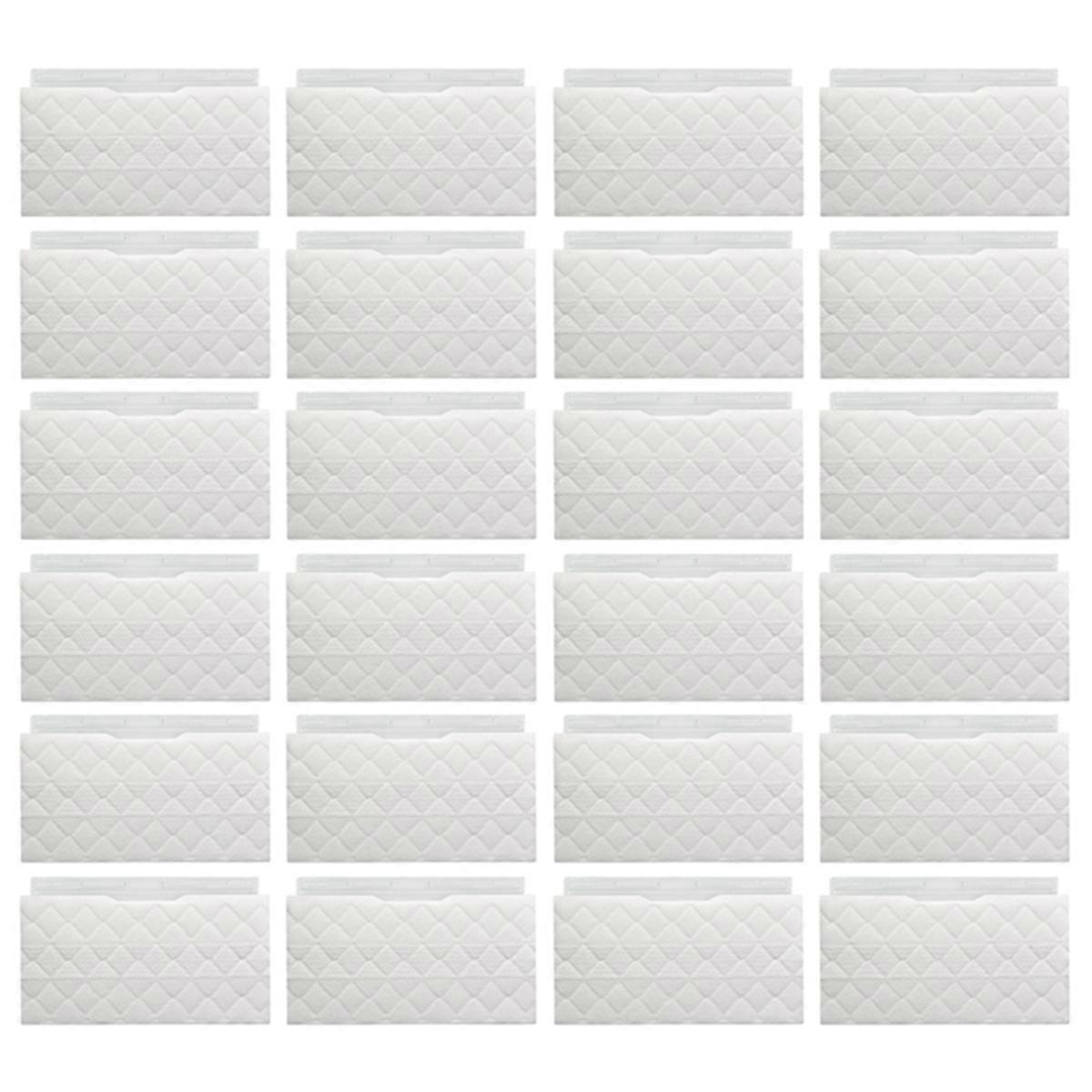 24Pack VACMOP Replacement Pads for VM252 VM200 VM190 VM250 VM251 Vacumn Mop,Disposable Mop Pad