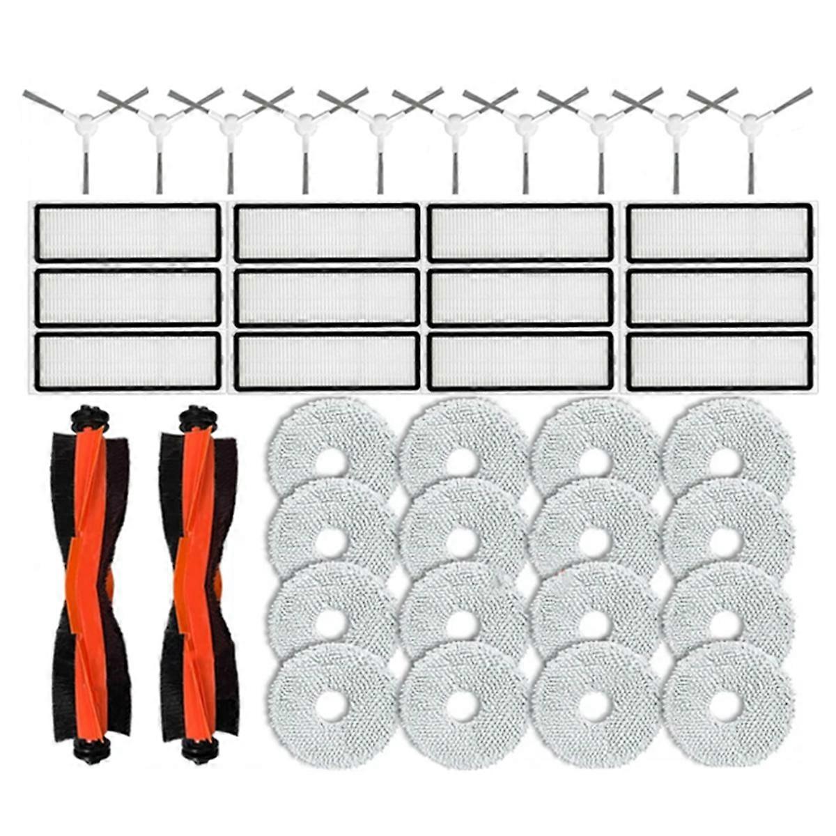 For Robot Vacuum X20+, X10+ / X20 Plus, Mian Side Brush