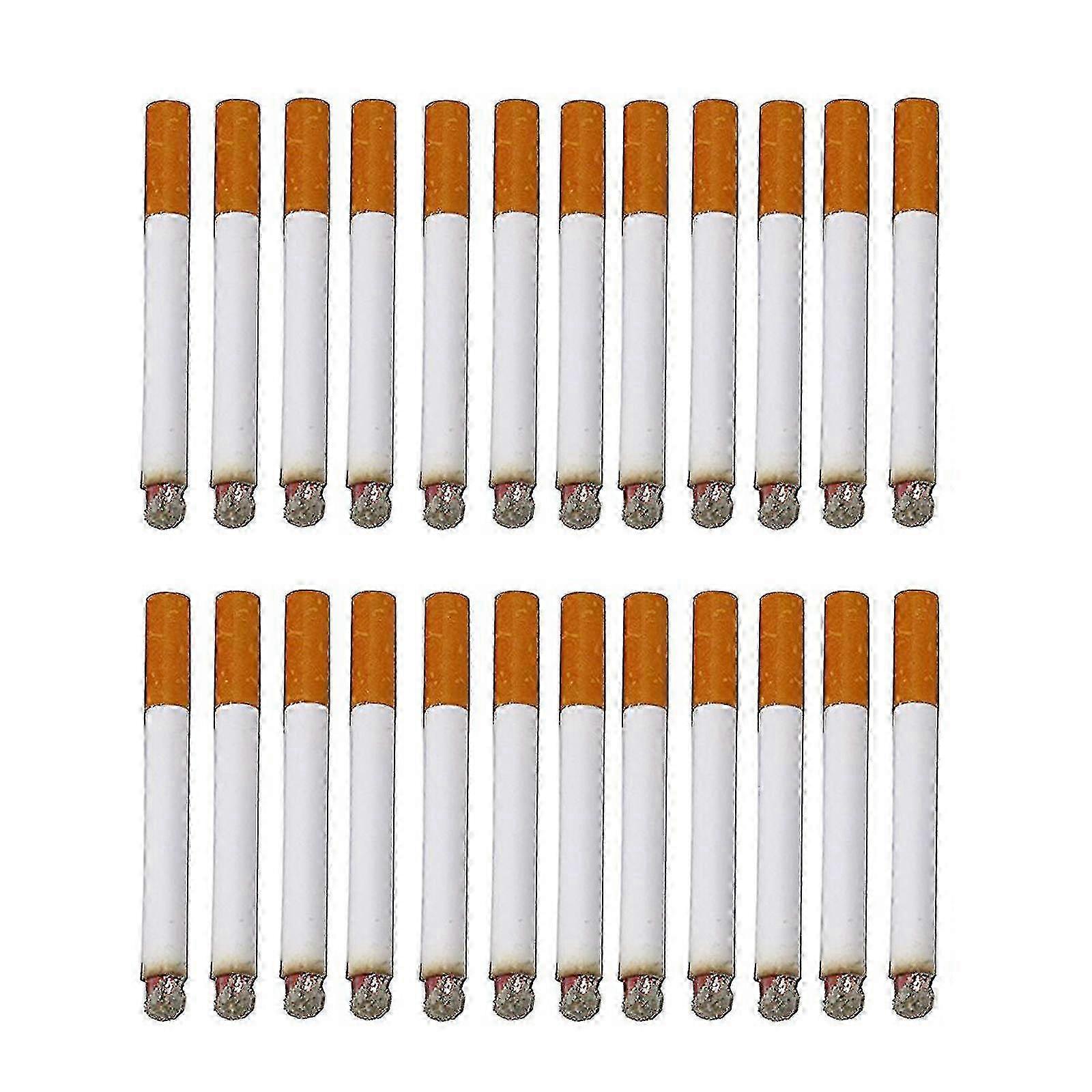 60pcs αστείο φάρσα μαγική καινοτομία ψεύτικα τσιγάρα με επιπτώσεις καπνού