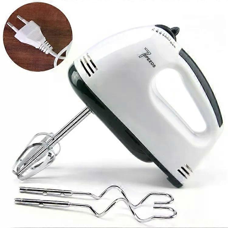 Electric Mini Whisk-Whipped Cream Maker with 4 Stirring Rods,EU Plug