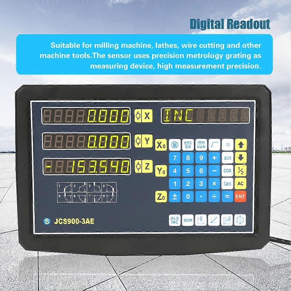 JCS900-3AE 50mm/100mm/800mm Digital Readout Linear Scale Encoder