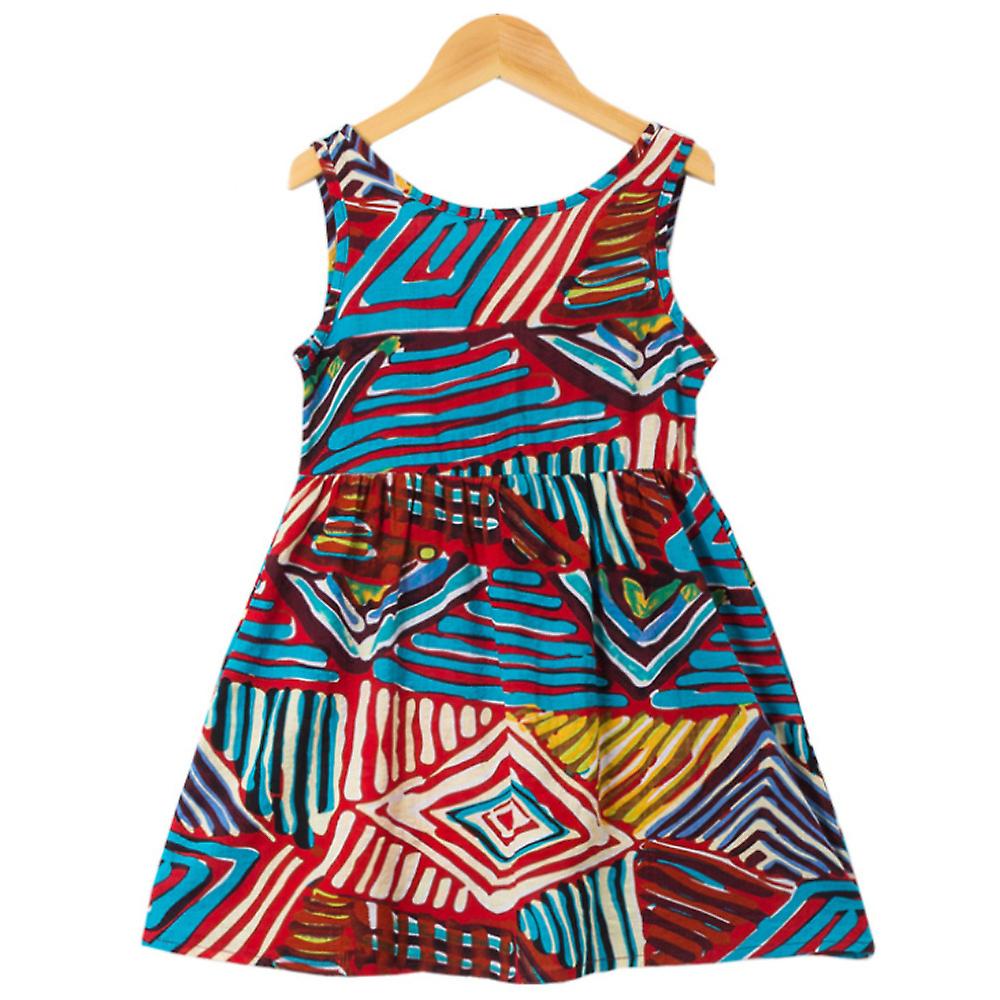 Printed Tank Dress Summer Sleeveless 