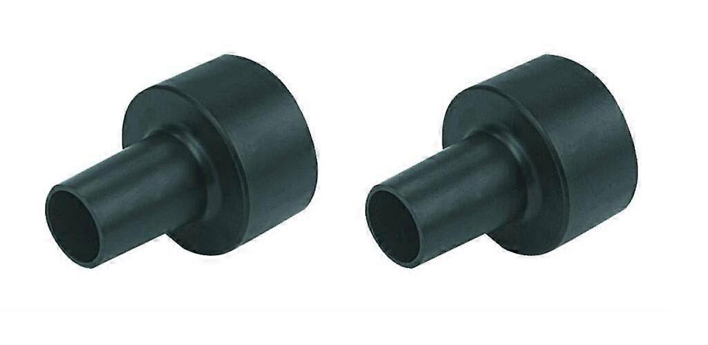 (2) Dust Fitting Adapter Tools Replacement for Shop Vac 1 1/4 in to 2 1/4 in Diameter Hose