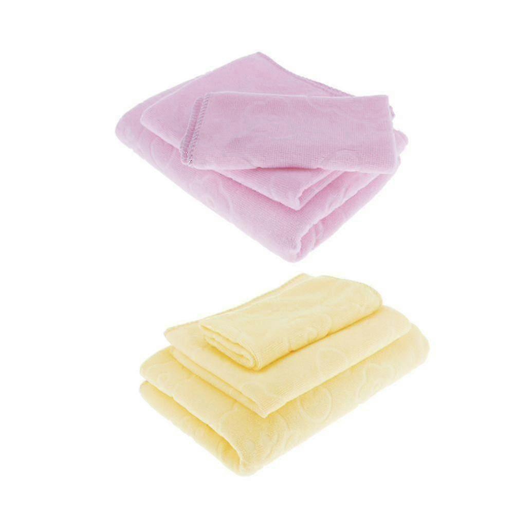 مجموعة JiaWei من 2 مناشف ستوكات للحمام h5V