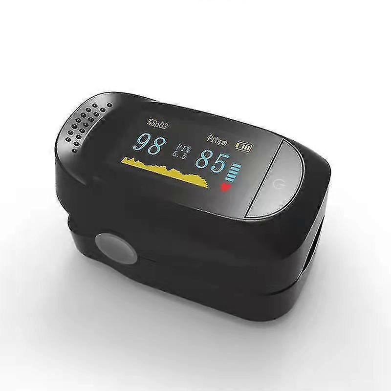 Batt Fingertip Pulse Oximeter Blood Oxygen Saturation Monitor with Pulse Rate and Bar Graph Display
