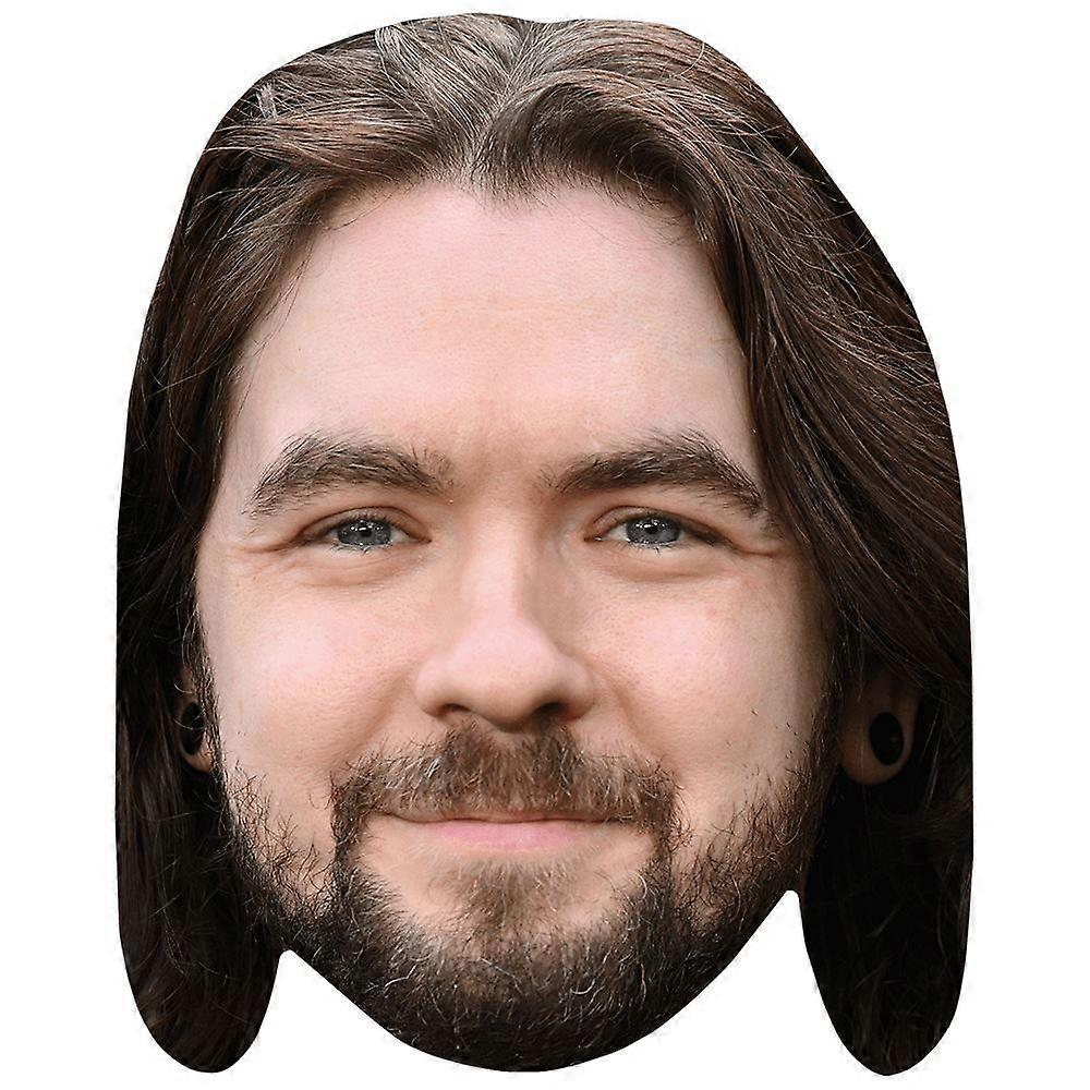 Jacksepticeye (Smile) Celebrity Mask, Flat Card Face