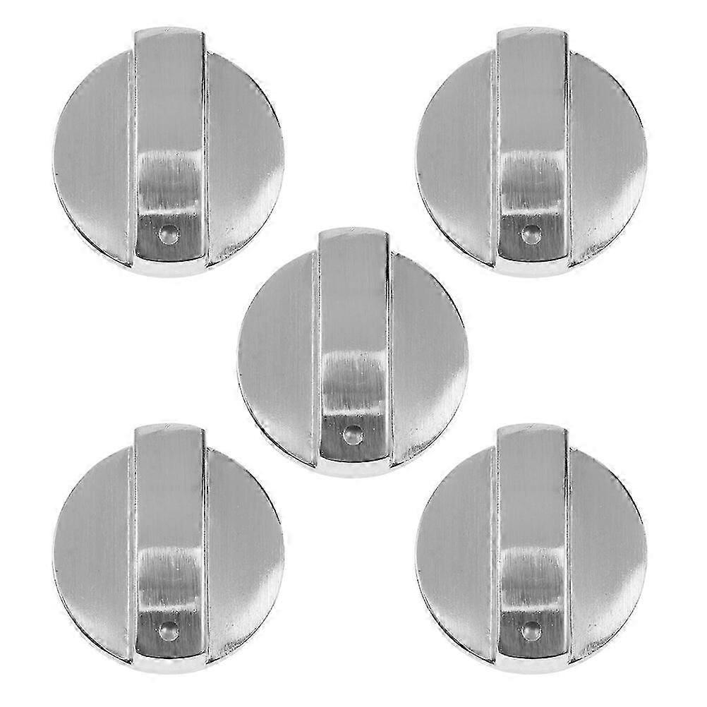 5pcs Alloy Stove Knobs Burner Replace Switch Burner Infinite On-off Knobs