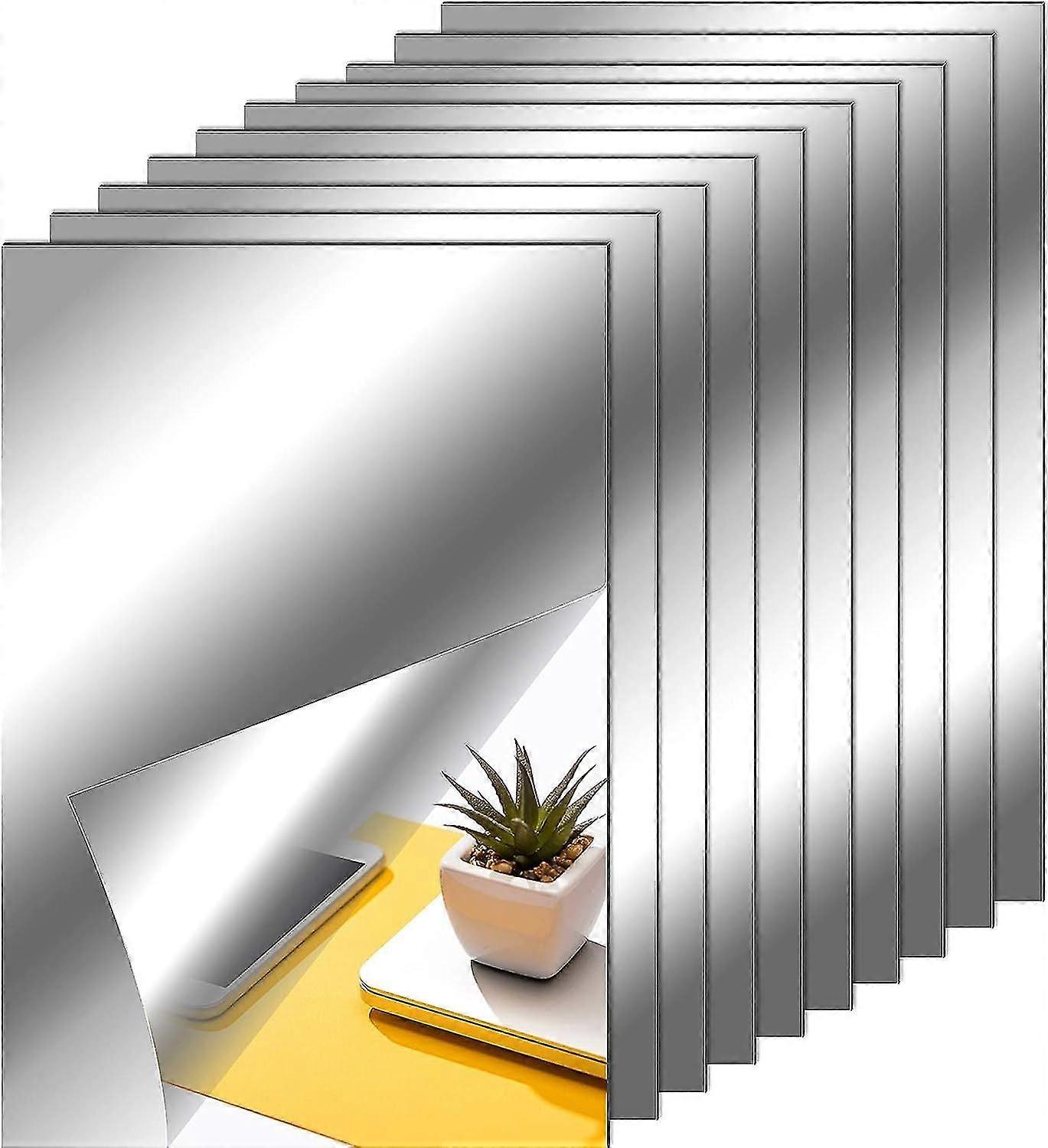 Flexible Mirror Sheets - Self Adhesive Non-glass Mirror Stickers