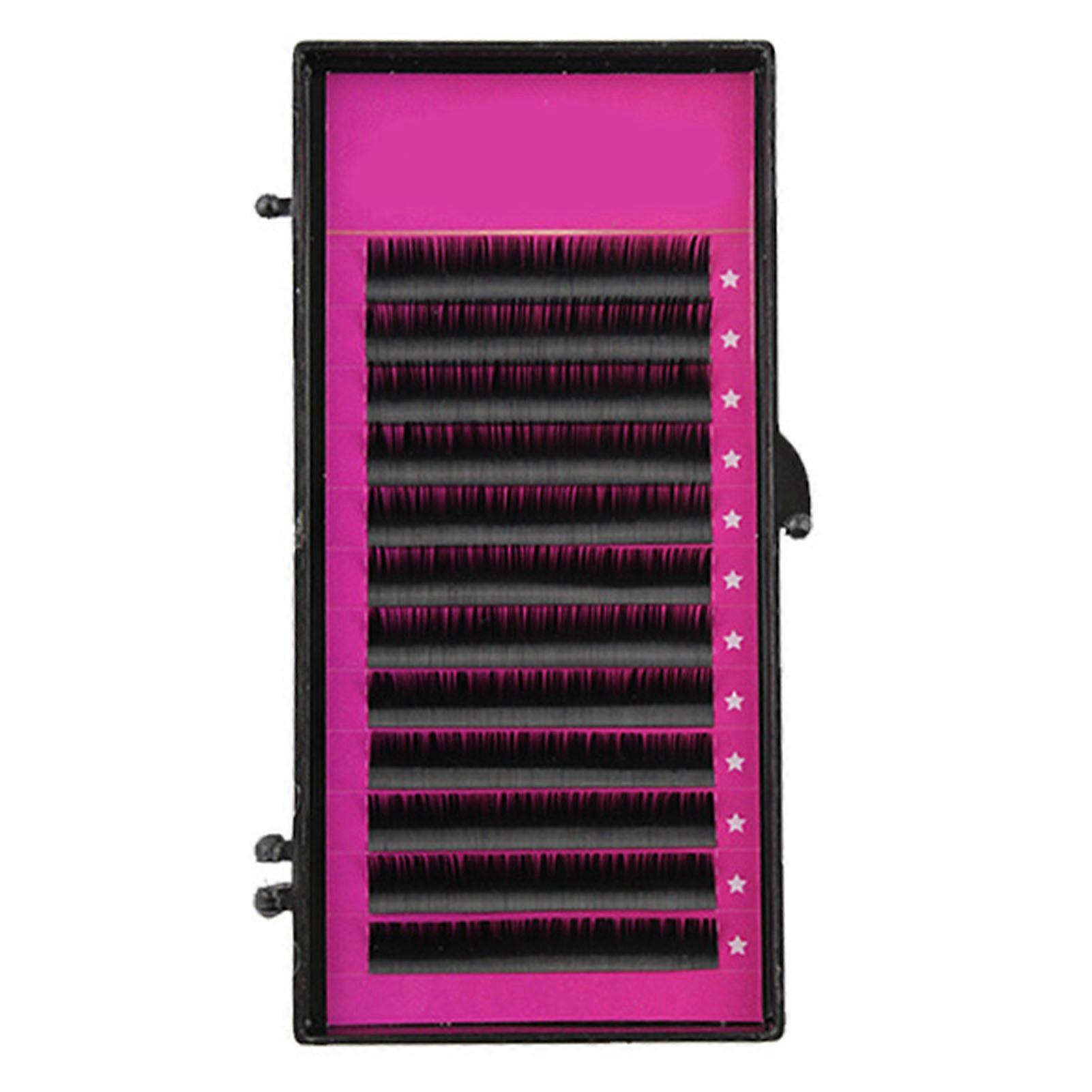 False Eyelashes 0.07D Round Eye Lashes Pretty Look Comfortable for Party Dating Makeup