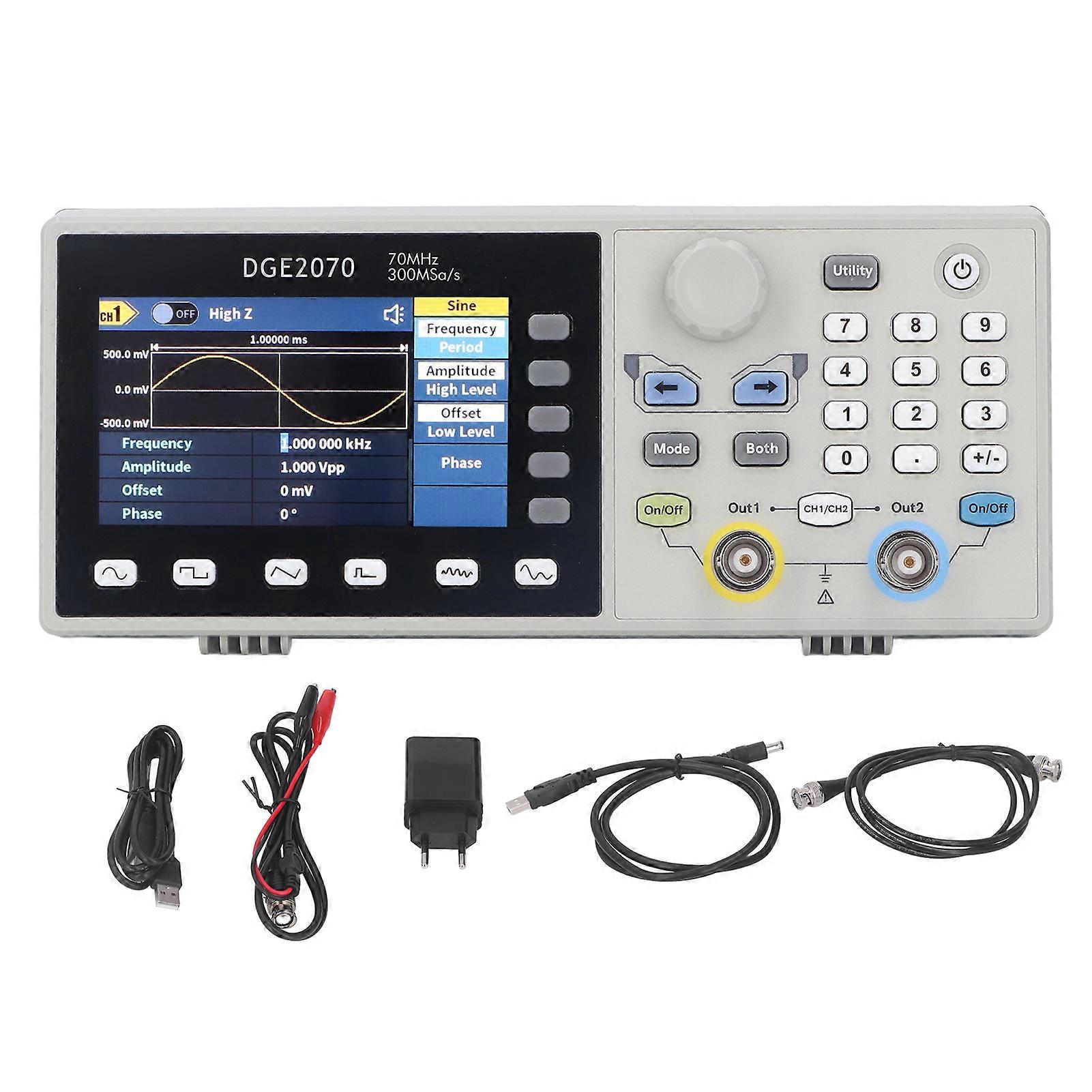 Arbitrary Waveform Generator 2 Channel 14 Bits Accurate Function Generator for Communication