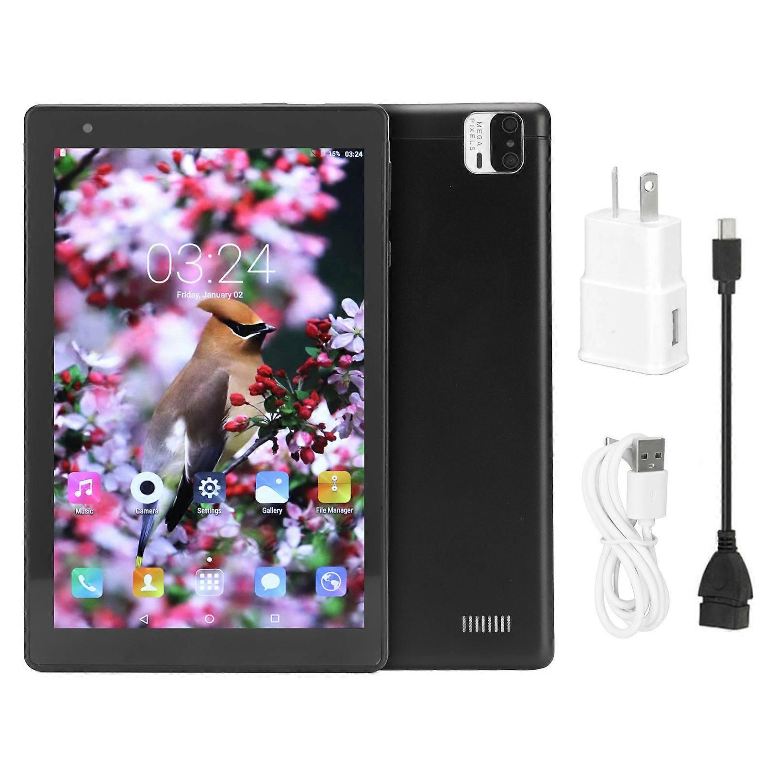 8.0in for Android 10 2GB RAM 32GB ROM 128GB Memory Expansion Octa Core Processor Dual SIM 5G Tablet