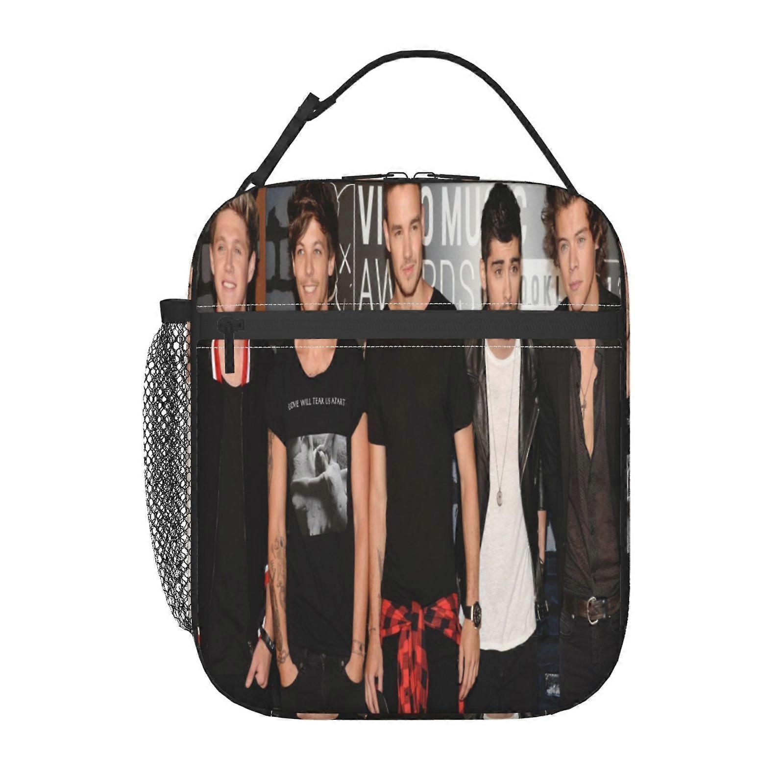 a71 ONE DIRECTION Lunch Bag with Integrated Bluetooth Speaker, Enjoy Music During Picnics & Lunch Breaks b71