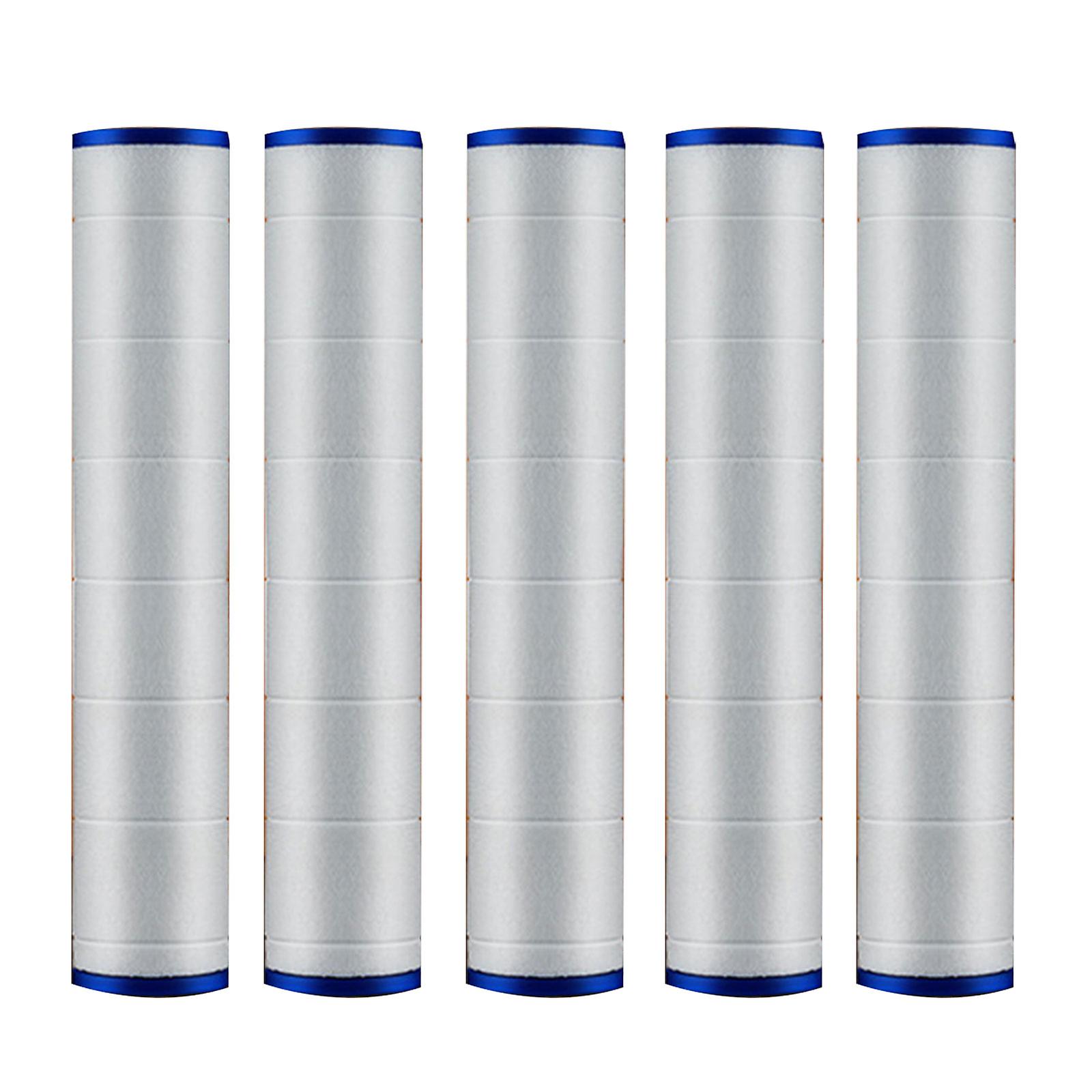 5Pcs PP Cotton Filter Water Purification Shower Head Filter Handheld Shower Head Replacement Filters Cartridge